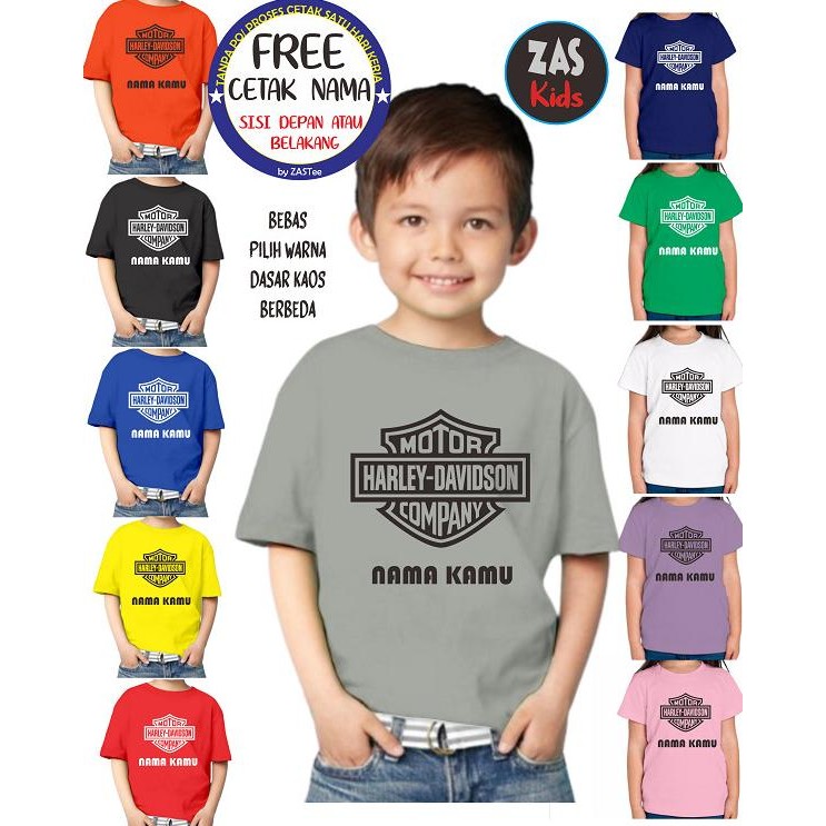 KAOS ANAK HARLEY DAVIDSON