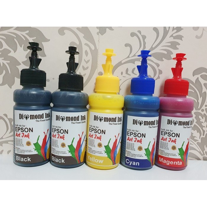 

Terbaru Paket Tinta Art Paper Diamond Ink @5 Botol