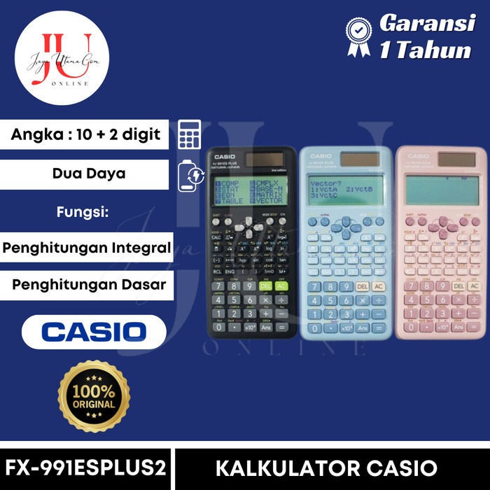 

Terbaru Kalkulator Casio Fx-991Es Plus