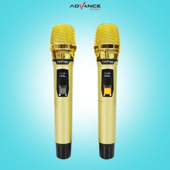 Advance MIC206 Double Digital Mic Wireless Microphone / MIC101 PRO 1PC [terbaik]
