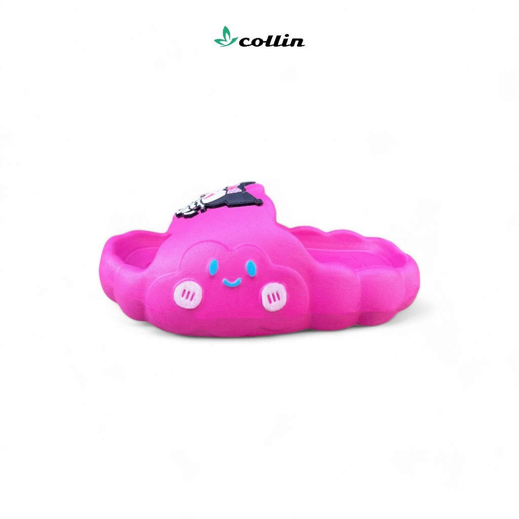 Promo Baju Anak COLLIN SENDAL ANAK-ANAK SENDAL SLIP ON KUROMI B6190-B