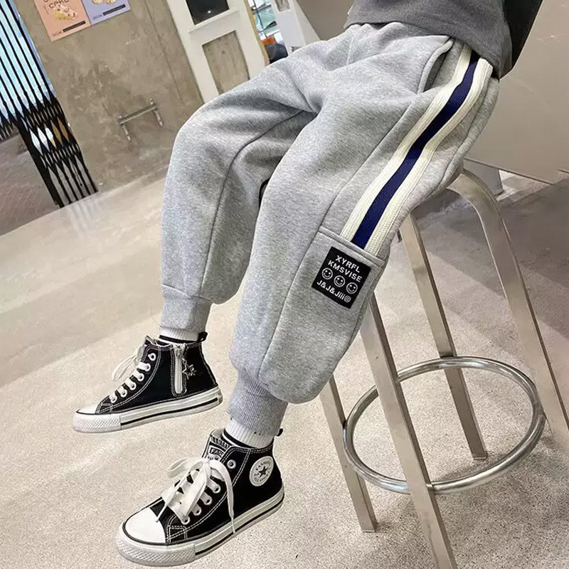 Celana Latihan Tali Pergelangan Kaki, Celana Bayi Laki-laki Ukuran Sedang dan Besar Modis