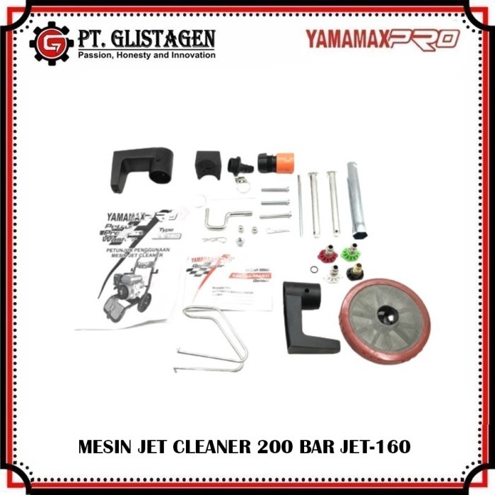 Grosir Mesin Jet Cleaner Engine Steam Bensin 200Bar Yamamaxpro Jet-160