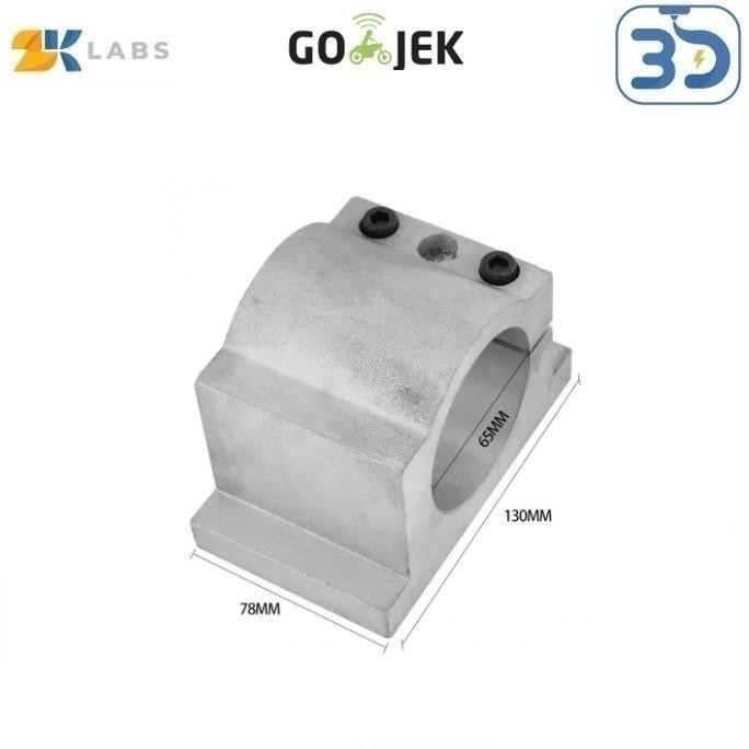 Zaiku CNC Router 65 mm Spindle Motor Mount Bracket Clamp