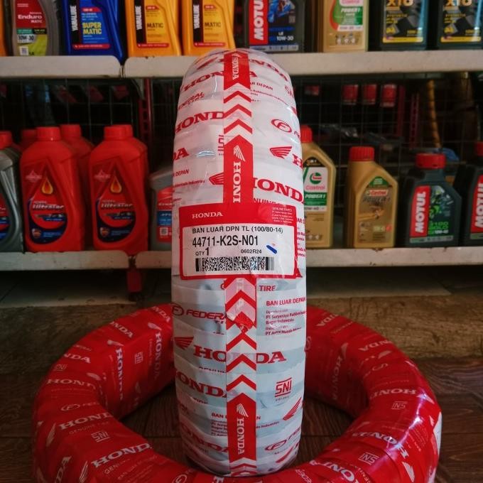 BAN PCX 150,VARIO 160 Federal 100/80-14 & 120/70-14 AHM K2S Ban Tubles Honda