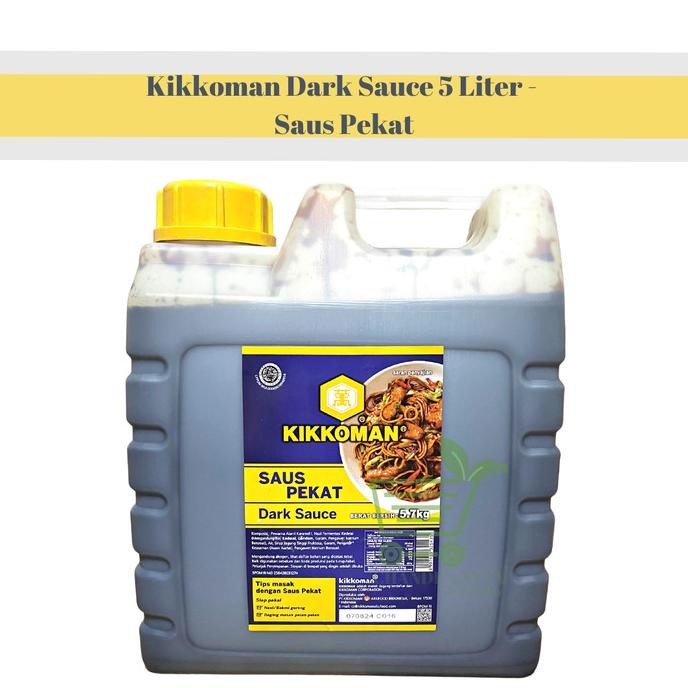 

Kikkoman Dark Sauce 5 Liter - Saus Pekat Stok Terbatas
