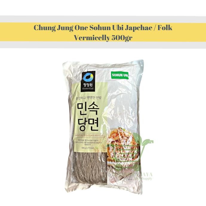 

Soun Korea - Chung Jung One Sohun Ubi Japchae / Folk Vermicelly 500Gr Stok Terbatas