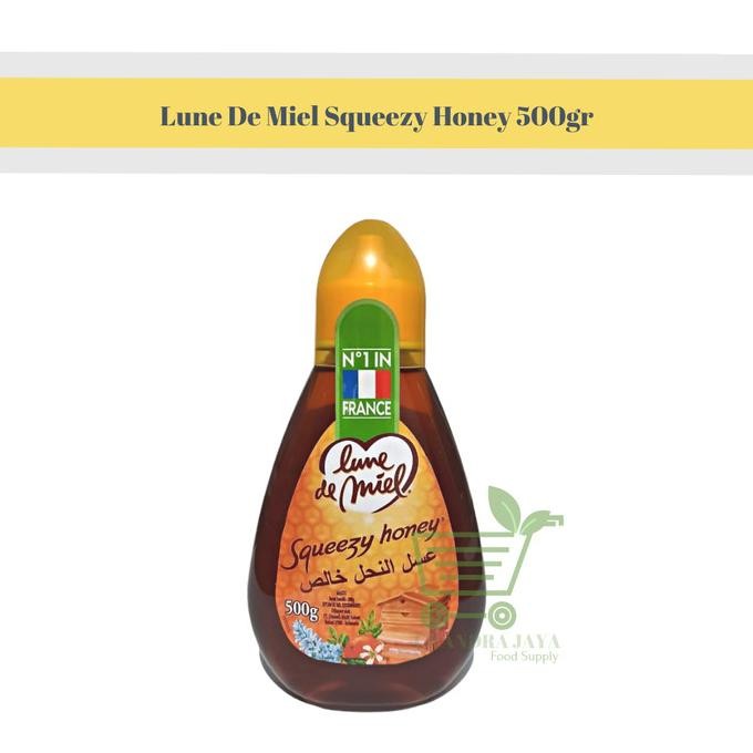 

Lune De Miel Squeezy Honey 500Gr - Madu Stok Terbatas