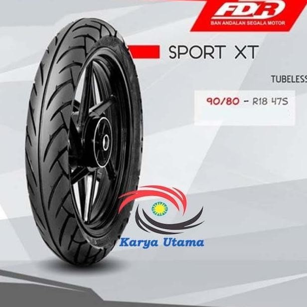 Sale Ban Luar Federal Fdr 90/80-18 90/80 Ring 18 Tubeless Tubles Sport Xt