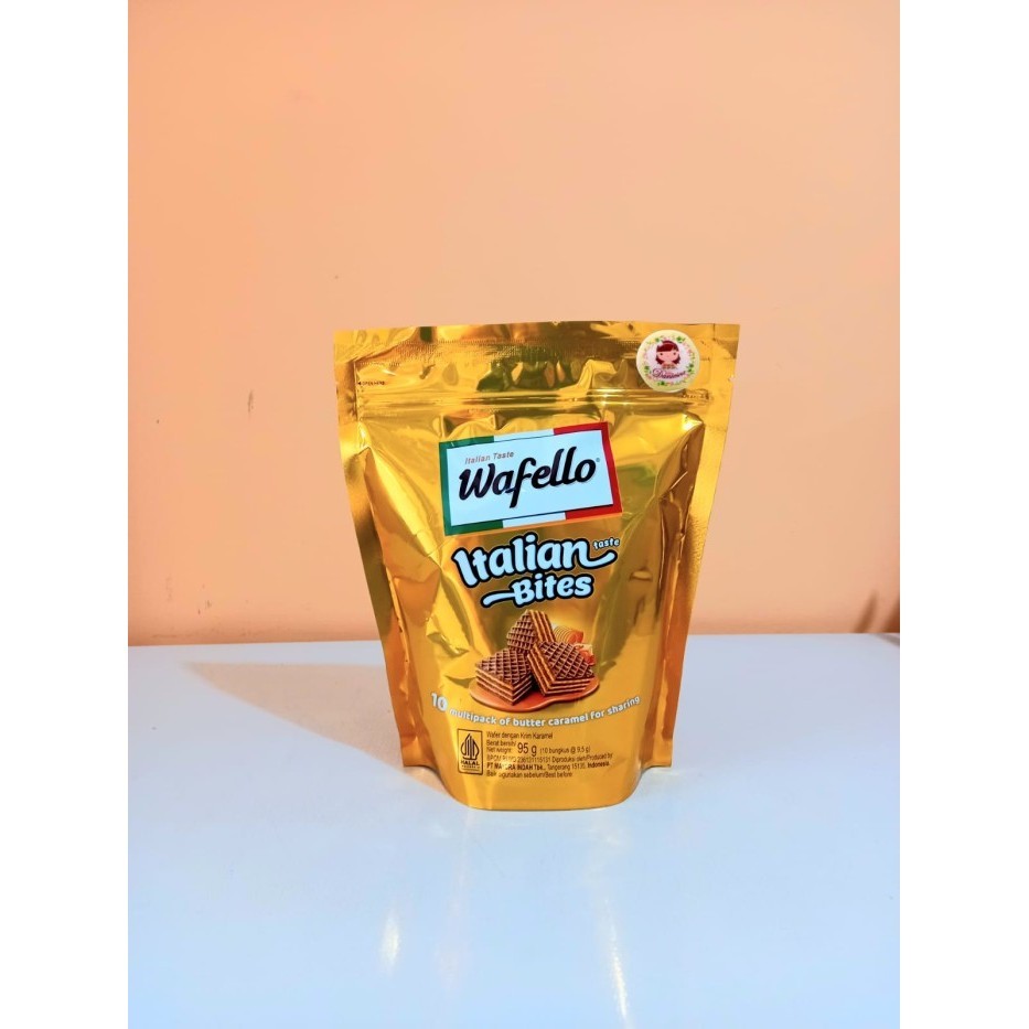 

ITALIAN WAFELLO BITES CARAMEL 97.5G