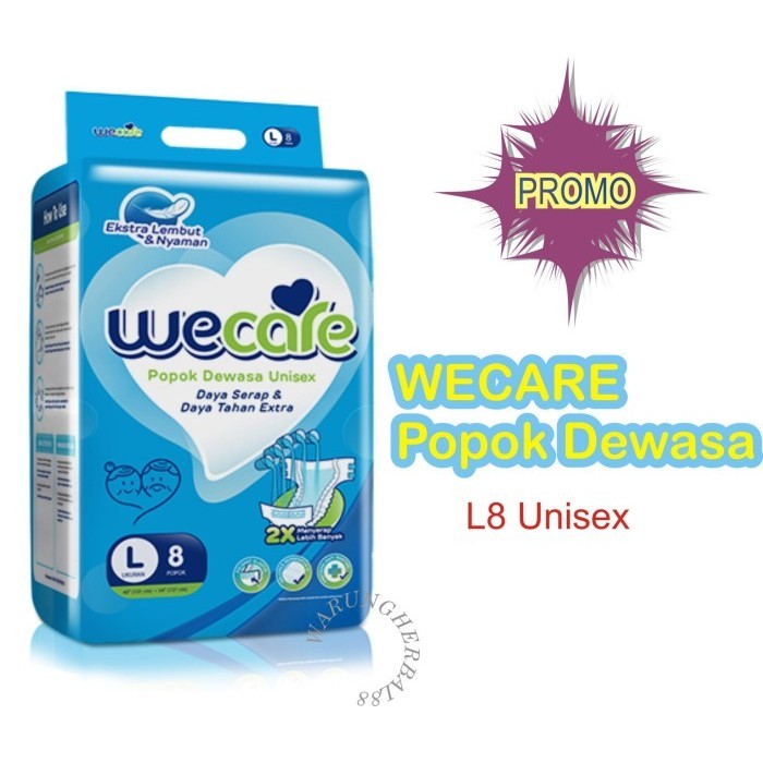 WECARE ADULT DIAPERS L8