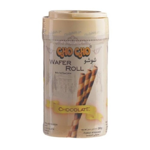 

CHO CHO WAFER ROLL CHOCOLATE 260G