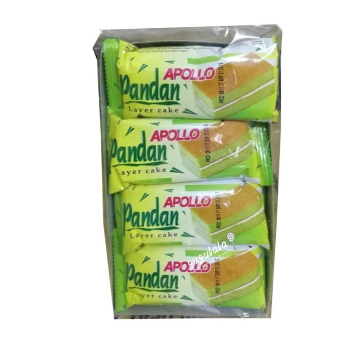 

APOLLO LAYER CAKE PANDAN KTK ISI 8S (18G)