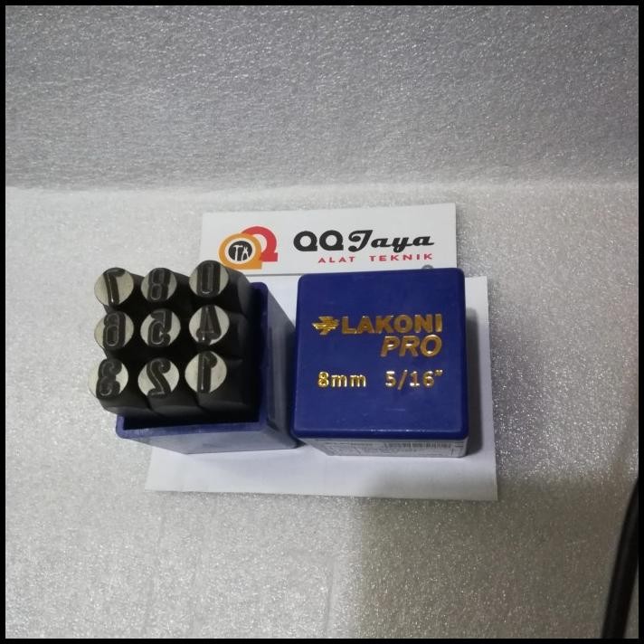 

TERMURAH ANGKA KETOK 8 MM - NUMBER PUNCH LAKONI PRO !!!!!!