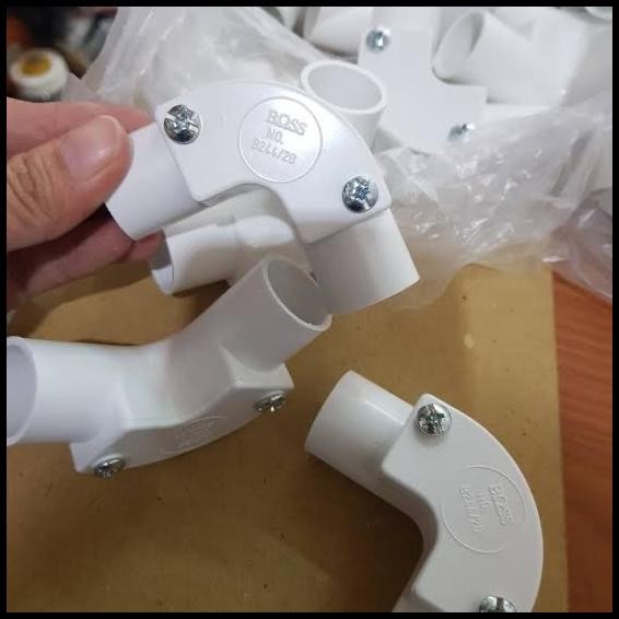 TERMURAH KENI ELBOW SIKU PIPA CONDUIT 20MM 20 MM PVC 