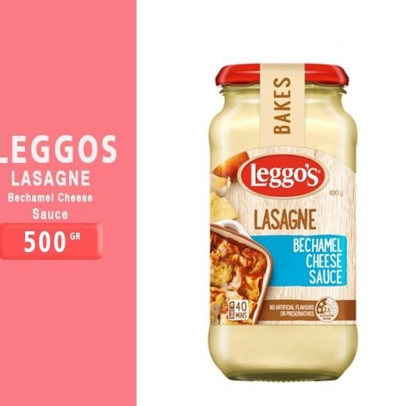 

Pata Auce Laagne Bechamel Cheee Leggo 490Gr Laagna Halal