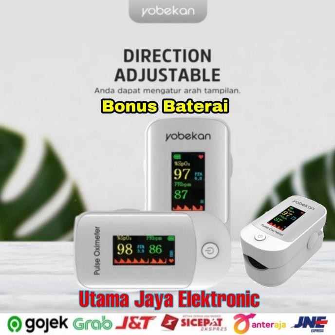 Fingertip Pulse Oximeter Oximetry Spo2 Alat Ukur Kadar Oksigen Original Terlaris