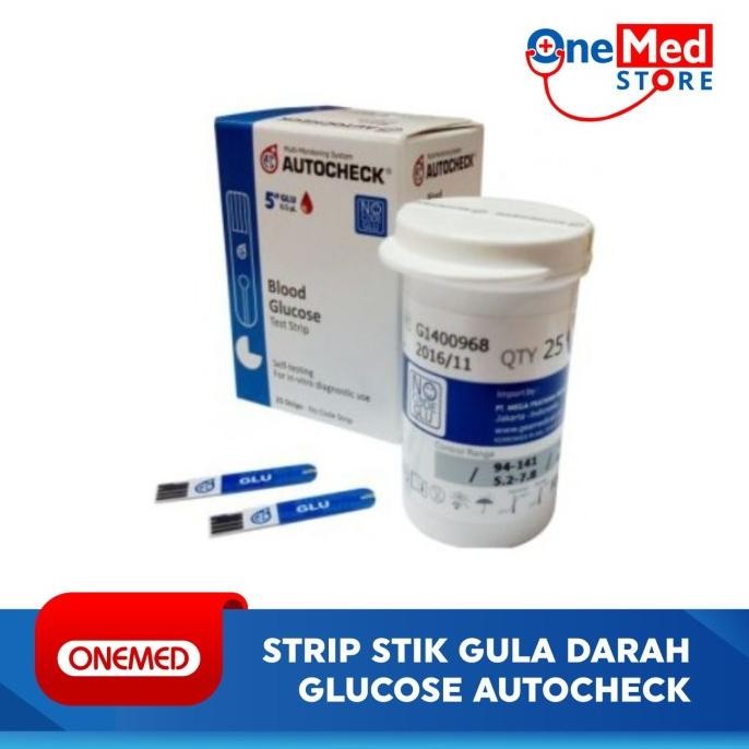 Strip Stik Gula Darah Glucose Autocheck Termurah Original Terlaris