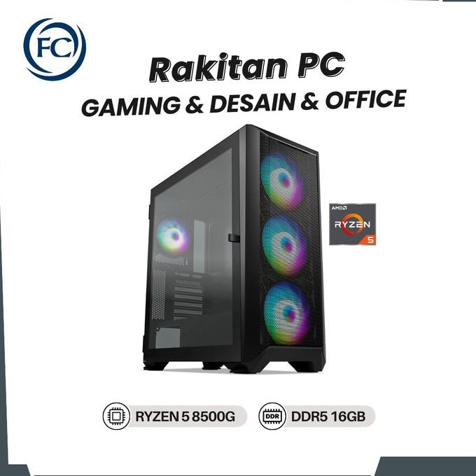 

PROMO PC GAMING & DESIGN & OFFICE RYZEN 5 8500G RAM DDR5 READY FULLSET !!!