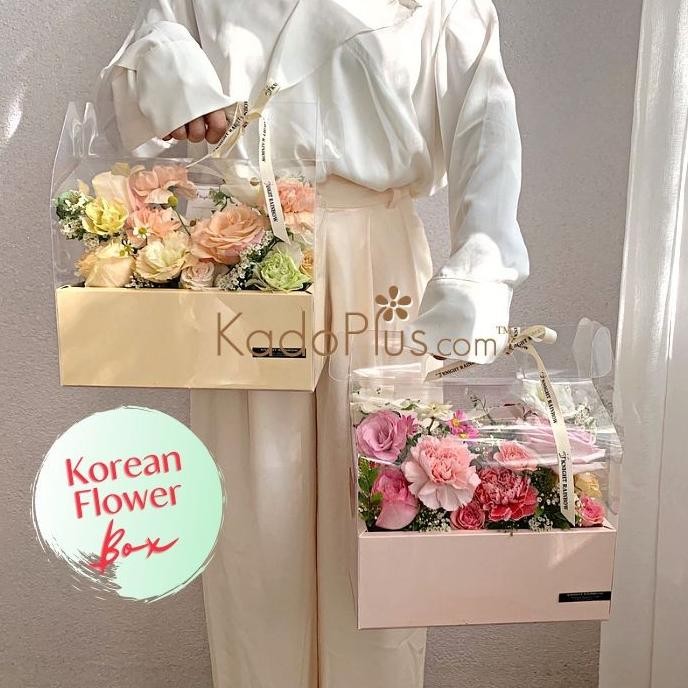 

PROMO KOTAK BUNGA BOX BUNGA KOTAK KUE CAKE MIKA KOREA