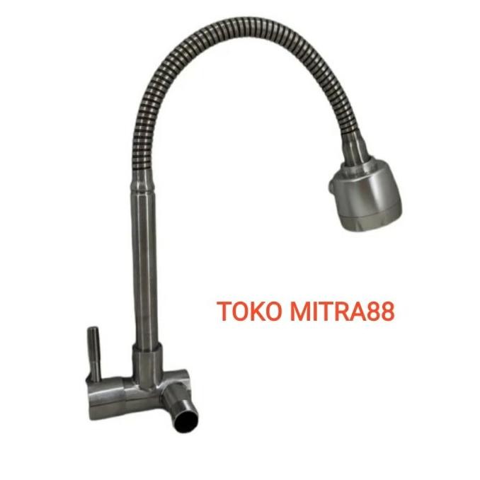 

PROMO KRAN CUCI PIRING STIAINLES SUS 304 DARI TEMBOK