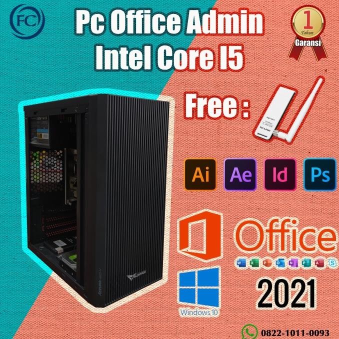 

PROMO PAKETAN PC ONLY OFFICE MURAH INTEL I5 RAM 8GB