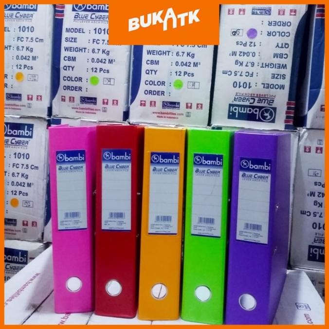 

ORDNER BAMBI FOLIO 1010 BLUE75MM / ODNER BAMBI,..,