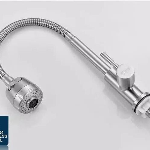 

PROMO KRAN KITCHEN SINK STAINLEES SUS 304 ANTI KARAT/ KRAN CUCI PIRING