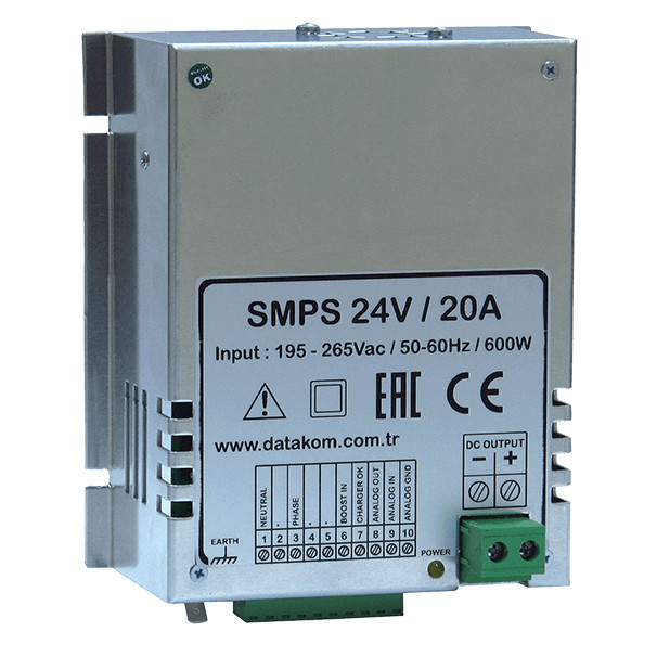Menarik Battery Charger Datakom Smps-2420 20A 24V Smps 2420