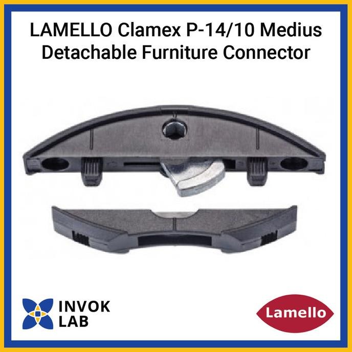 

PROMO LAMELLO CLAMEX P-14/10 MEDIUS DETACHABLE FURNITURE CONNECTOR