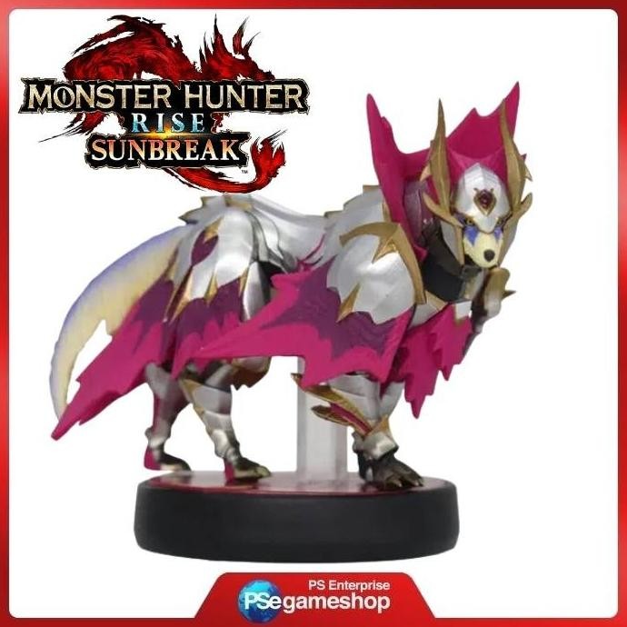 

PROMO AMIIBO MONSTER HUNTER SUNBREAK MALZENO PALAMUTE DOG / OTOMO MERUZEGARU