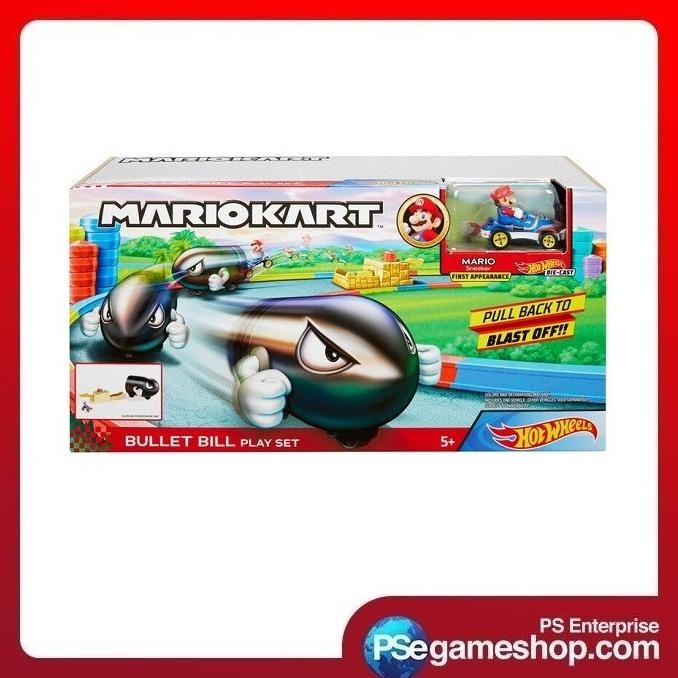 

PROMO MATTEL HOT WHEELS MARIO KART BULLET BILL PLAYSET -GKY54-