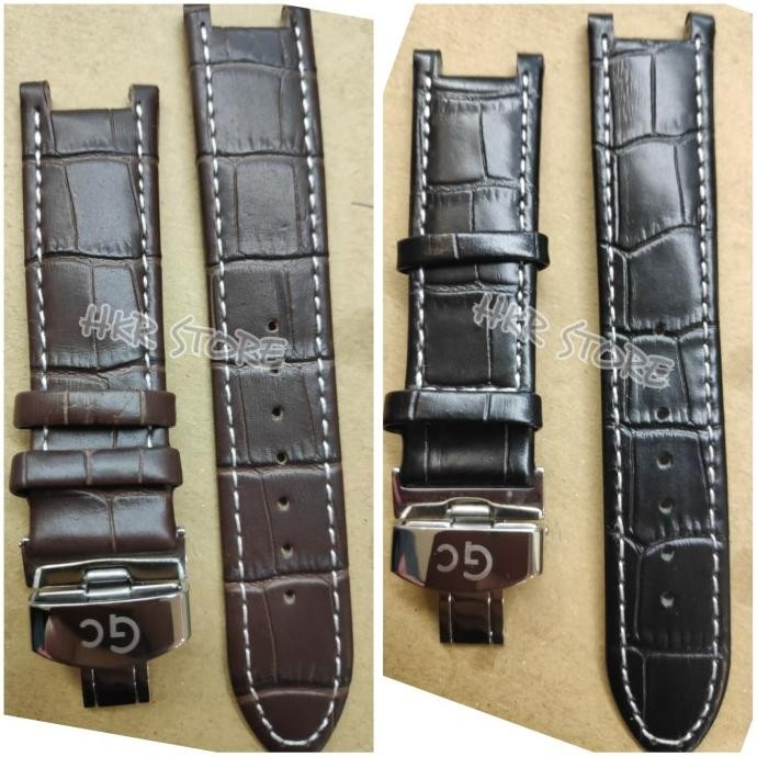 Tali Gc Guess Collection Kulit Leather Strap Jam Tangan Original Terlaris
