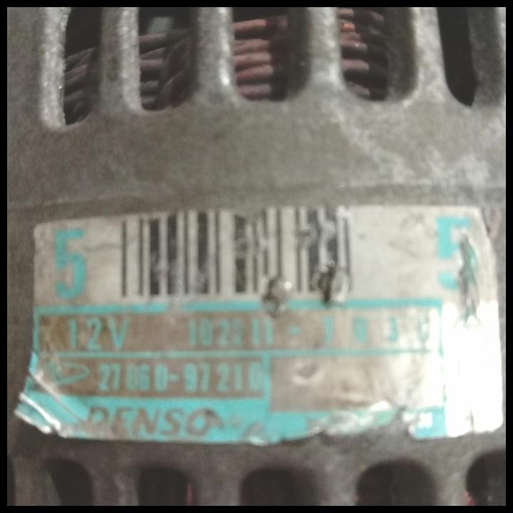 TERBARU DINAMO AMPERE - ALTERNATOR XENIA 1000 NON VVTI 1 KAKI ORIGINAL COPOTAN 