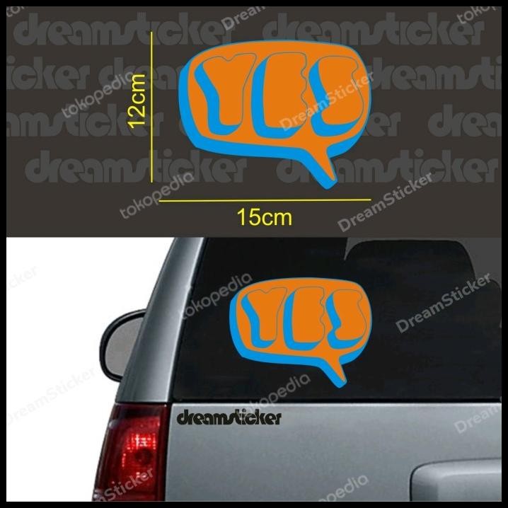 

DISKON STICKER STIKER MUSIK BAND YES LOGO !!!!!