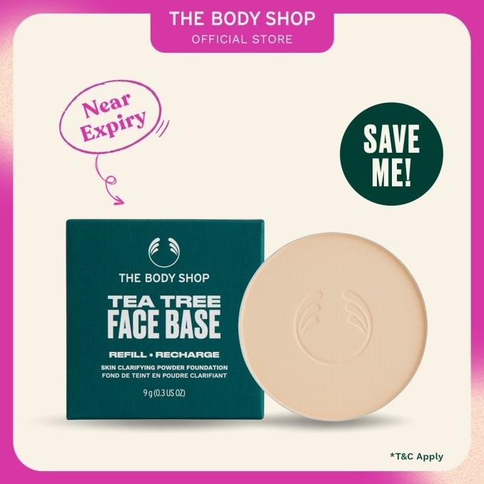 The Body Shop Tea Tree Face Base Fair 2W 9gr (Refill)