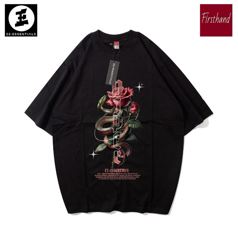 Kaos Distro Pria Wanita Viper Distro  Original  Bunga Pria Wanita  Unisex Terlaris Premium Kaos Terb