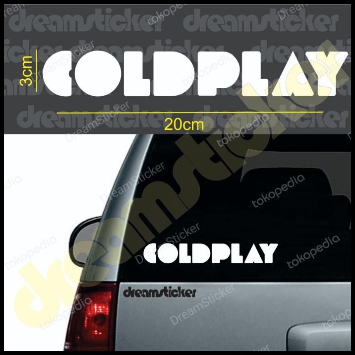 

TERBARU CUTTING STICKER COLDPLAY BAND STIKER !!!!!!