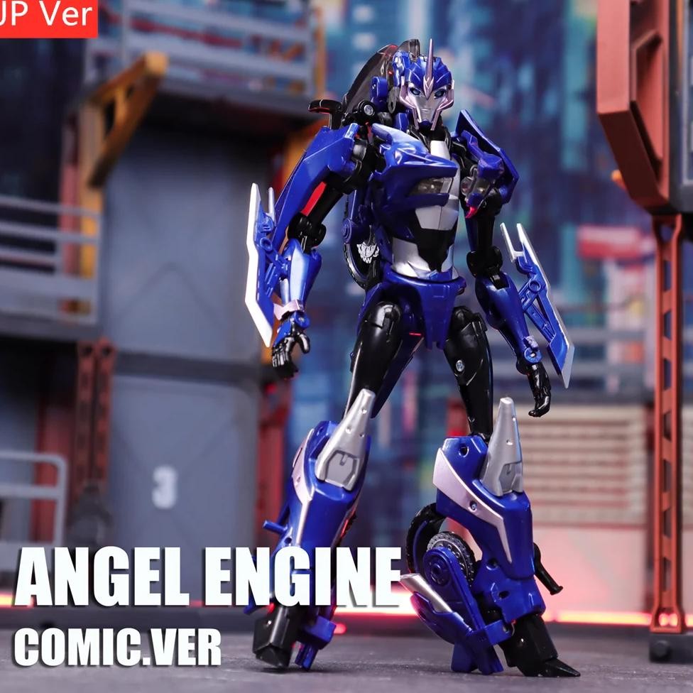 new apc transformation apc-toys first edit female tfp blue japanese comic ver angel engine arcee mot