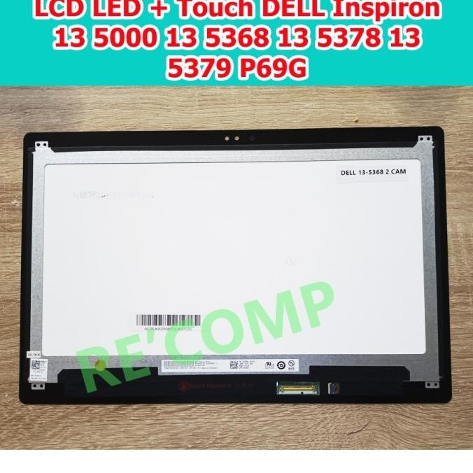 LCD LED + Touch DELL Inspiron 13 5000 13 5368 13 5378 13 5379 P69G FHD