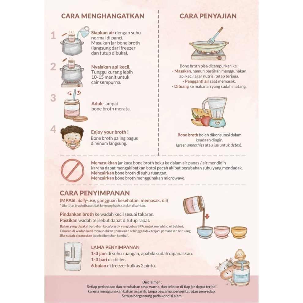 

Termurah Chicken (Kental) Bone Broth, Doctor Broth Jaksel Ready