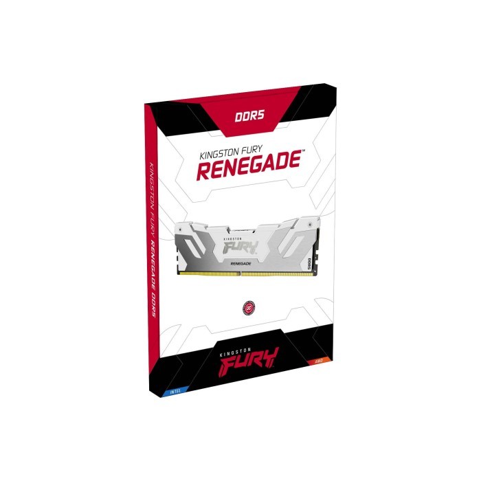 Kingston FURY RENEGADE 32GGB (2X16GB) DDR5 6400MT/s Memory White