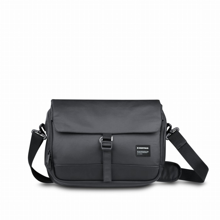 Bodypack Modest 2.1 Laptop Shoulder Bag - Black