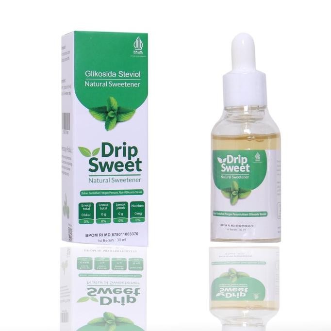 

DripSweet Gula Stevia Pemanis Alami Cair 30ml