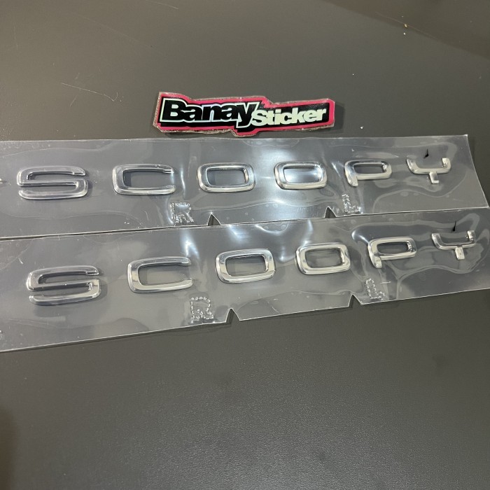 EMBLEM SCOOPY NEW 2020 2021 2022