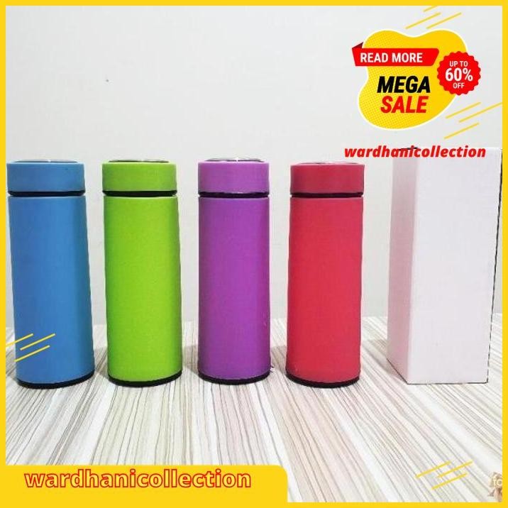 PINK BOTOL MINUM KACA SAKURA POLOS 400ML TUMBLER BELING COVER H514 BEBAS ONGKIR 