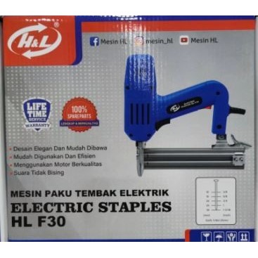 Terbaru Nankai Mesin Paku Staples Tembak Listrik F30 Skls Bitec Tm 31