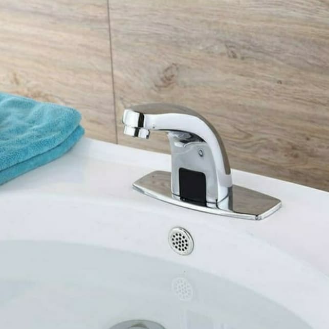 Termurah Kran Wastafel Sensor/Keran Wastafel Otomatis Sensor Model Toto