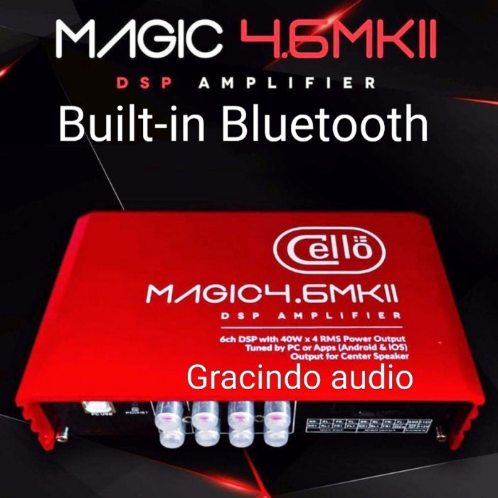 Power DSP Amplifier Cello Magic 4.6