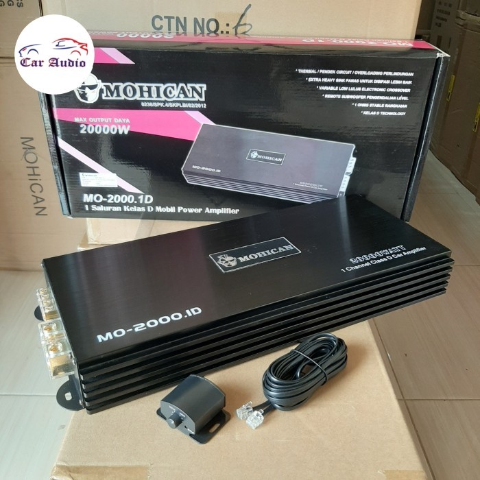 MONOBLOCK MOHICAN 2000.1D POWER MONOBLOK MOHICAN MO 2000.1D